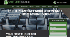 Desktop Screenshot of greengladewelding.com